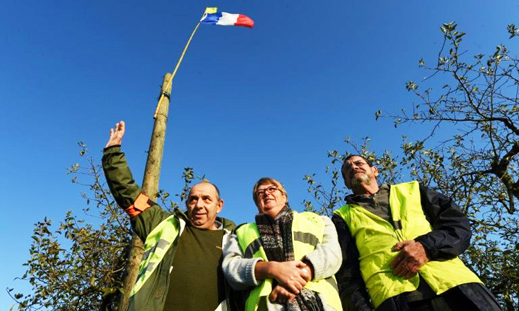 France’s yellow vests seek show of strength for anniversary