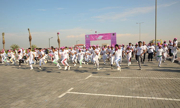 Ajman school organises marathon to create Breast Cancer awareness