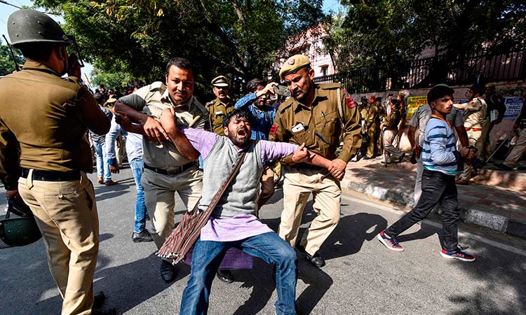 VIDEO: JNU students protest continues, demand rollback of fee hike 