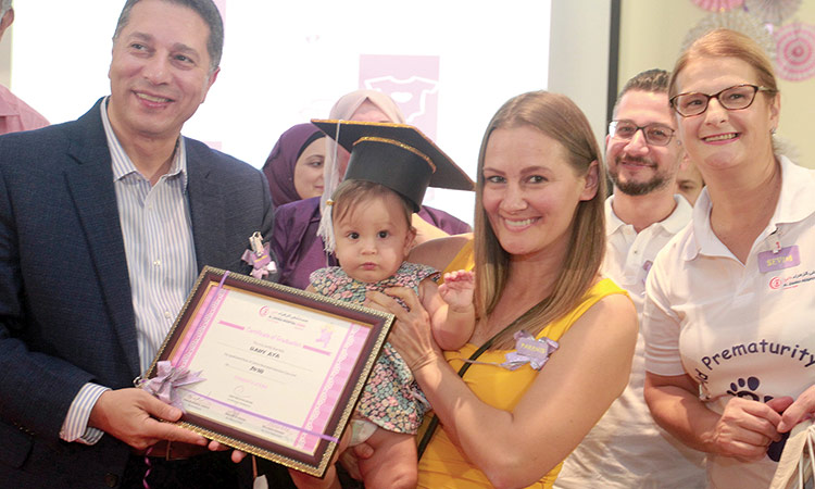 Thirty premature babies feted in Dubai