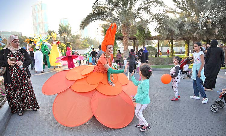 Two-day children’s carnival begins in Sharjah