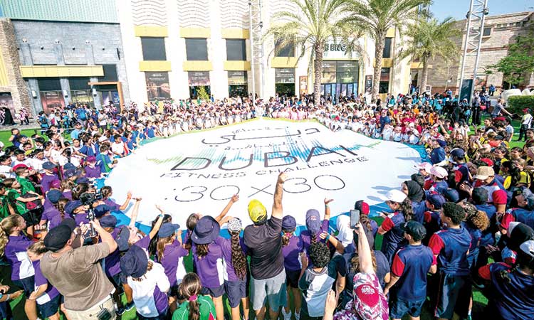 Record 1.1m take part in Dubai Fitness Challenge