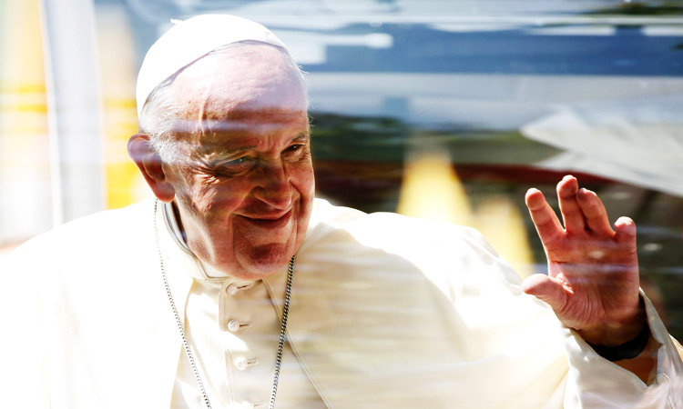 Pope Francis in Buddhist Mongolia