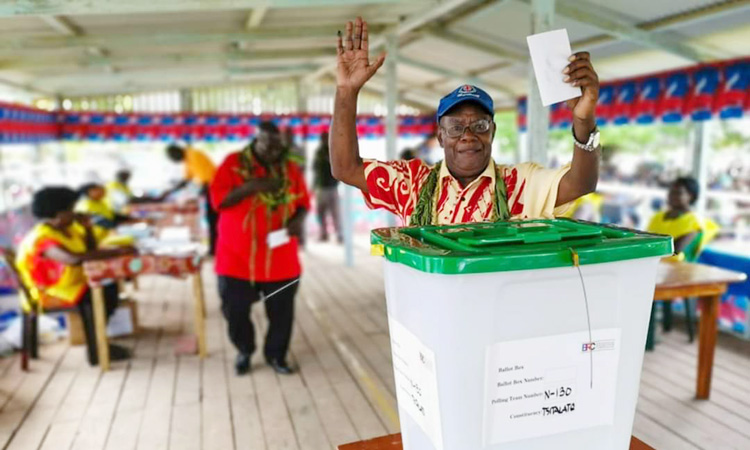 Amid singing and dancing, PNG's Bougainville starts independence vote