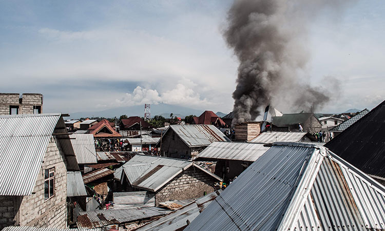 Plane crash kills 23 at DR Congo city