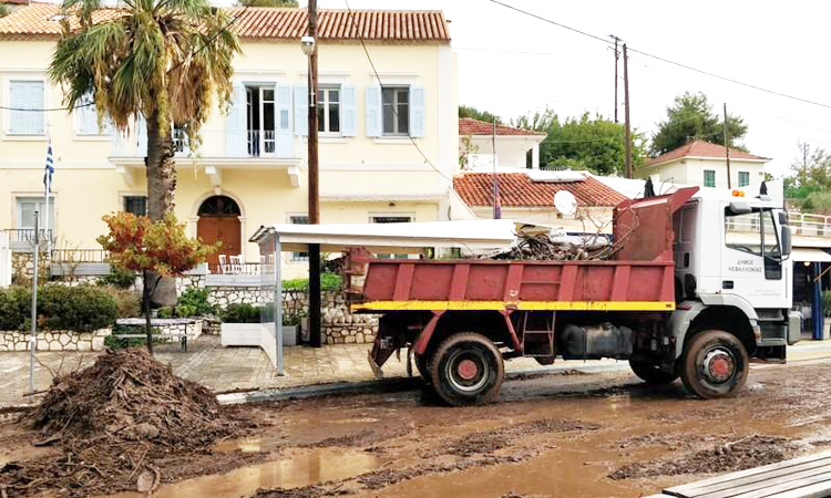 Two killed as storms sweep Greece