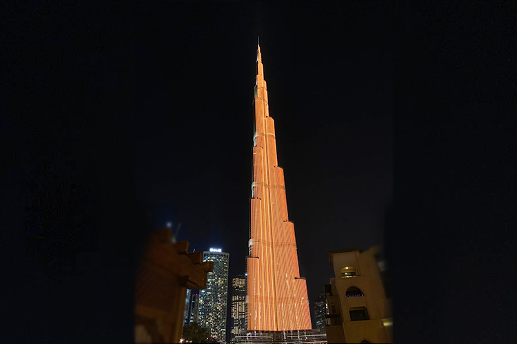 VIDEO: UAE's landmarks lit up in orange to support UN's campaign against gender-based violence