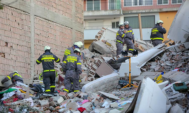 Albania mourns as earthquake search for survivors continues