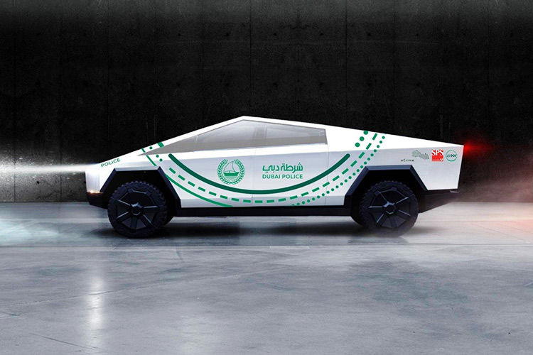 Is Dubai Police getting the Tesla Cybertruck pickup for its fleet?