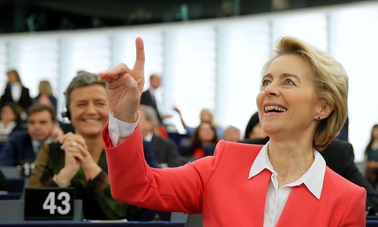 New EU Commission chief promises ambitious agenda