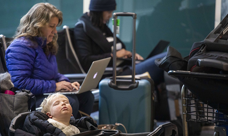 VIDEO: Travel chaos as US braces for 'bomb cyclone'