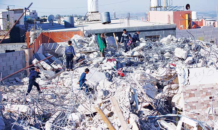 Israel demolishes homes of 4 Palestinians in West Bank