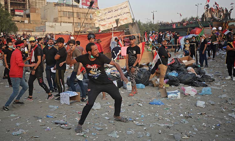 Five dead as Iraqi security forces open fire on protesters