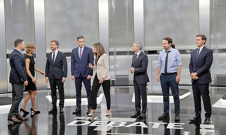 Leaders clash over Catalonia in TV debate