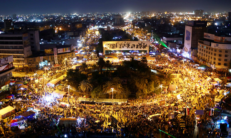 VIDEO: Two more protesters killed in Iraqi city of Karbala