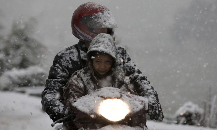 Three killed as Kashmir gets season's first snowfall