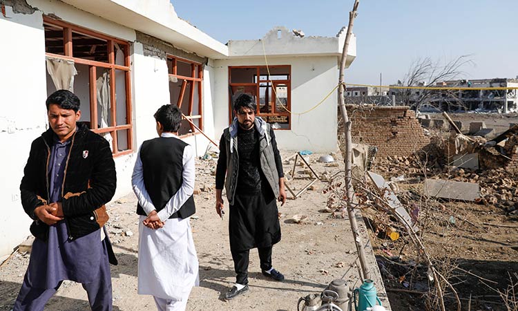 Afghan suicide bomber targets under-construction medical facility