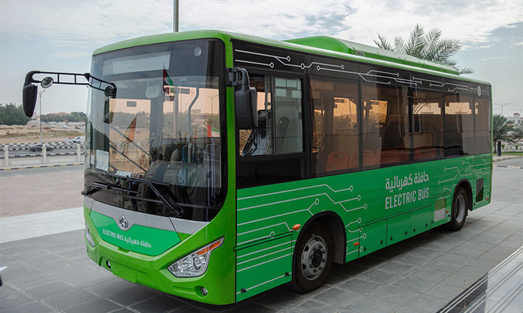 Sharjah launches its first electric bus