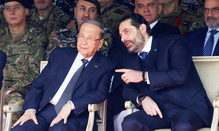 Lebanon’s Hariri arrives at presidency as PM consultations begin