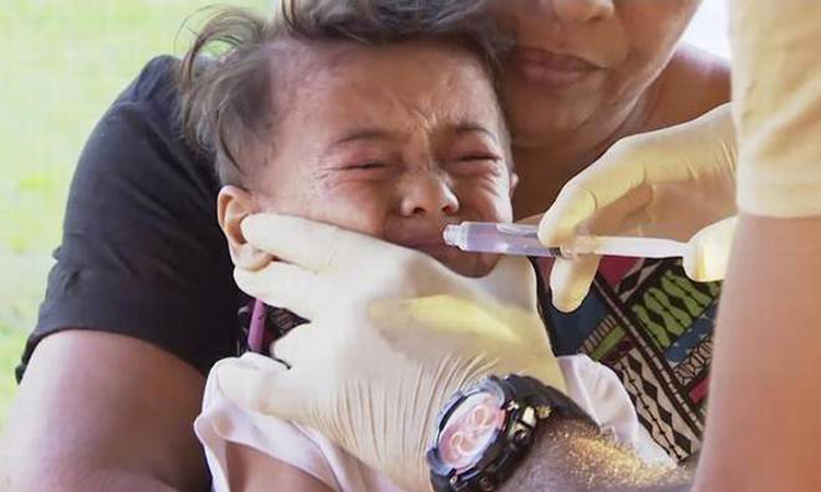 Samoa measles deaths rise above 50, mostly small children