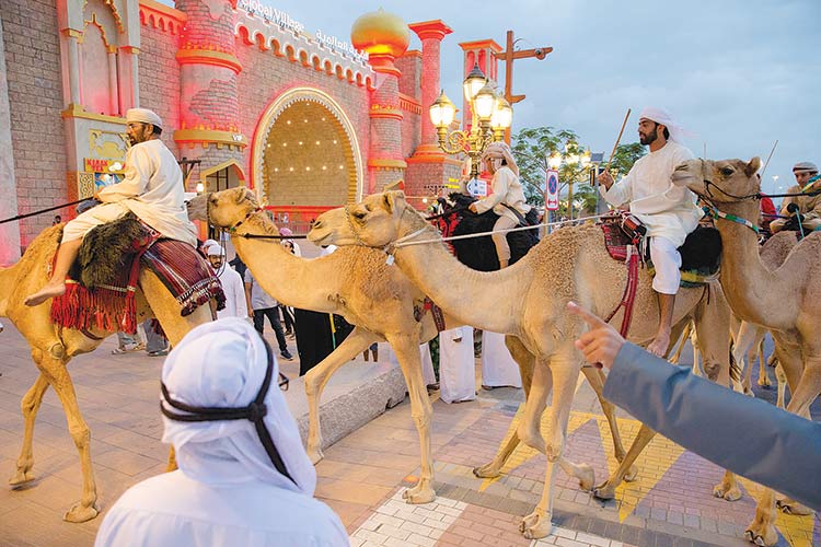 18 camel trekkers complete 700-km desert journey