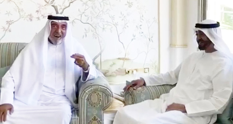 Video: Sheikh Mohamed Bin Zayed meets UAE President Sheikh Khalifa