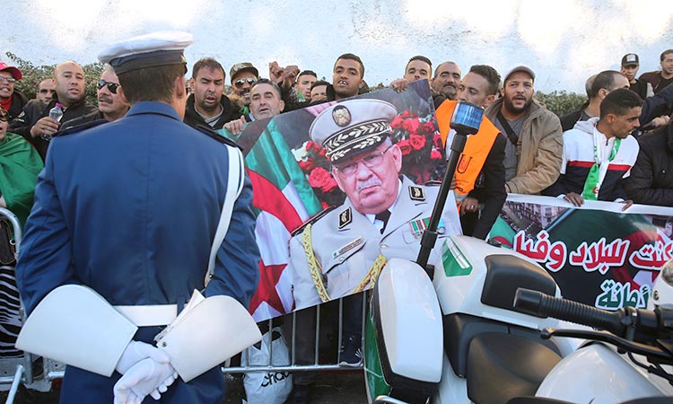 Thousands mourn Algerian army chief Ahmed Gaed Salah