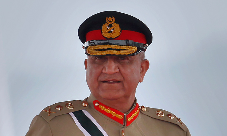 Pakistan’s outgoing army chief takes on ex-PM Imran over alleged US conspiracy