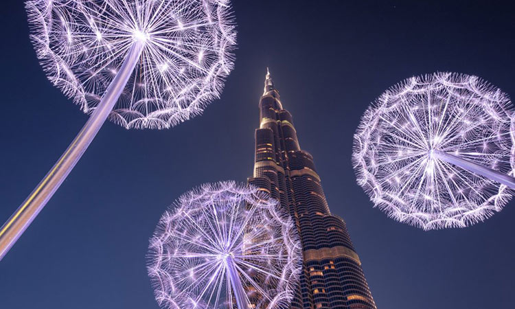 Burj Khalifa lights up, secures 1.2 million meals in one week