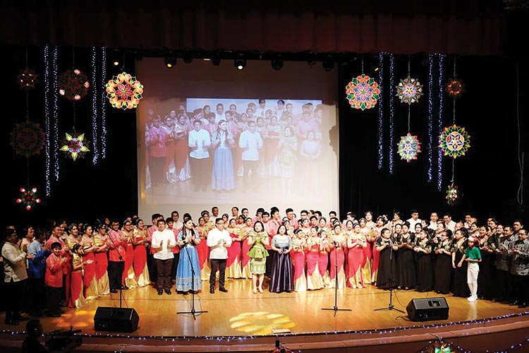 Philippine Embassy organises Christmas concert