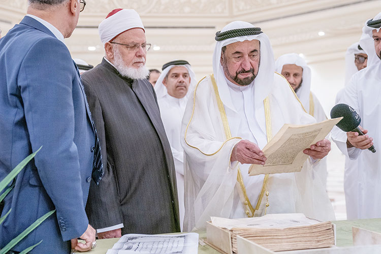 Sharjah Ruler gifts two rare manuscripts