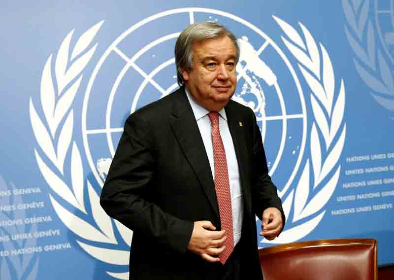 UN chief Guterres arrives in Somali capital Mogadishu