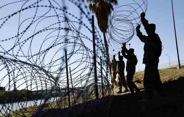 What is the revived US policy on Mexico border?