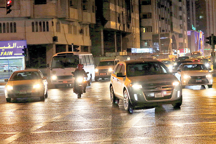 Heavy rain, hail hit northern and eastern areas of UAE