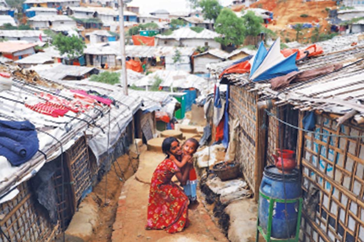 Infections at Rohingya camp a cause for concern