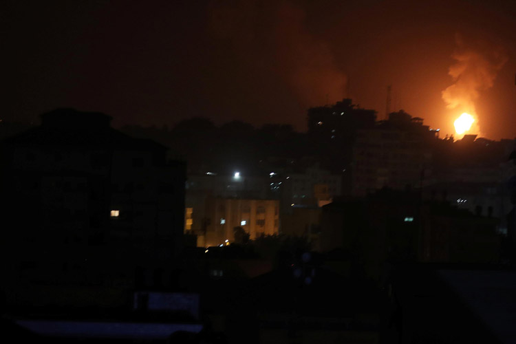 Israel hits Gaza with air strikes after ‘rocket fire’