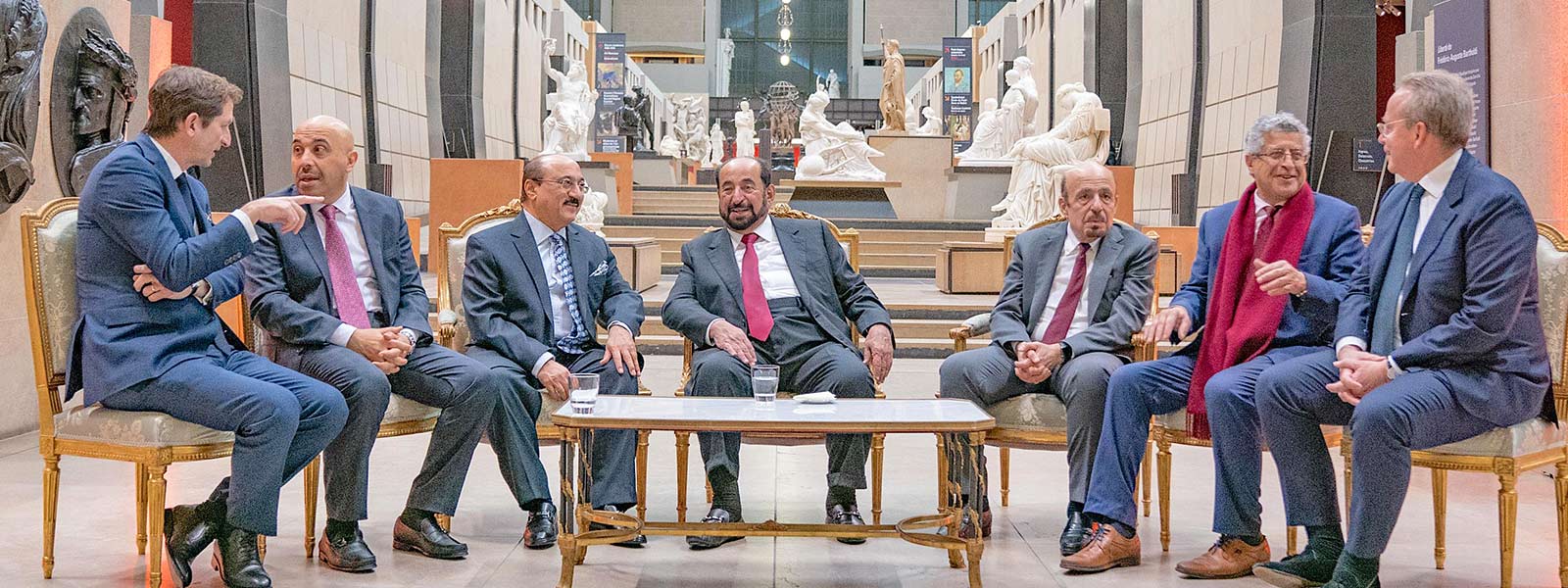 Sheikh Sultan launches French version of 'Bibi Fatima' book 