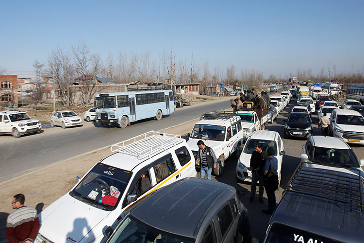 Six ITBP personnel killed, over 30 injured in J&K bus accident