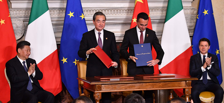 Italy signs contested Belt and Road accord with China