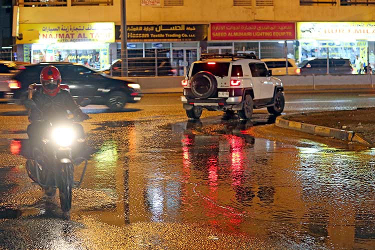 VIDEO: Snowfall on Jais Mountain in Ras Al Khaimah, cold wave grips UAE