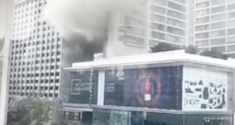 500 evacuated as fire destroys hotel in Singapore, no injuries 