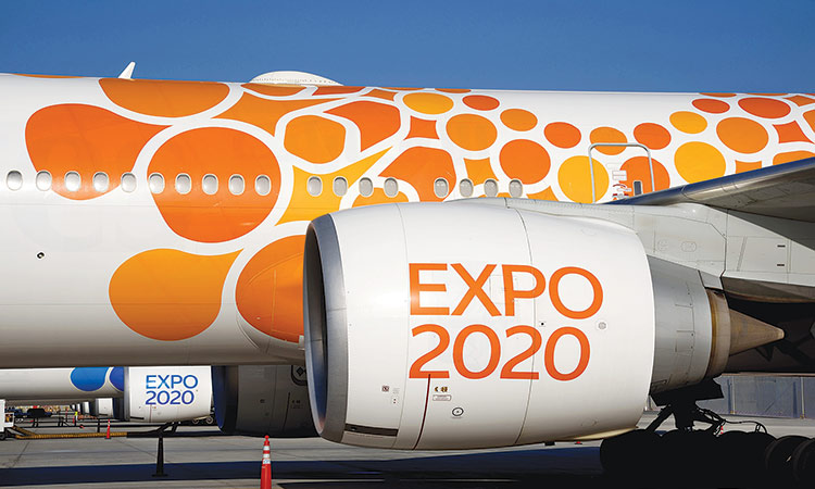 Emirates installs Expo 2020 Dubai livery on 40 aircraft