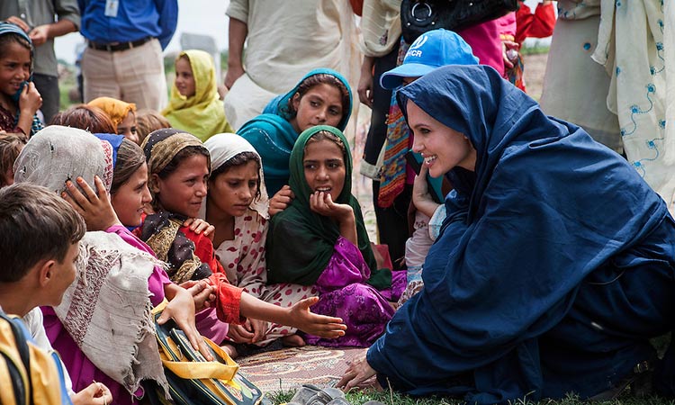 Angelina Jolie says women must be included in Afghan talks