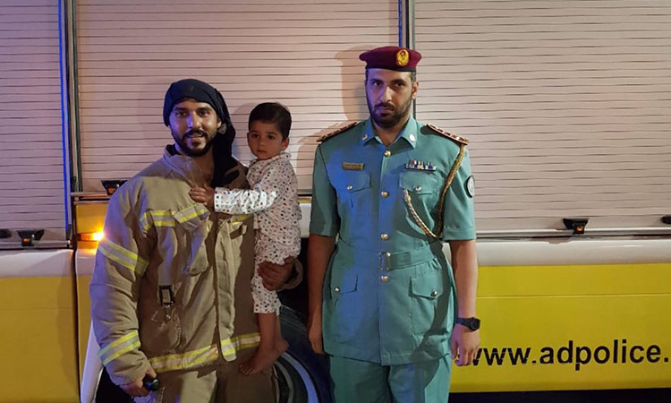 Sharjah Police, Civil Defence help family find son