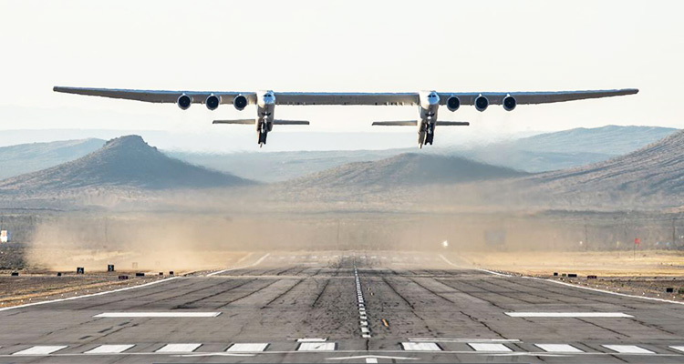 World's largest plane makes first test flight      