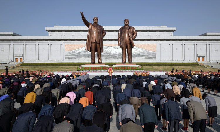 Tributes and pledges as North Korea marks Kim Il Sung’s birthday