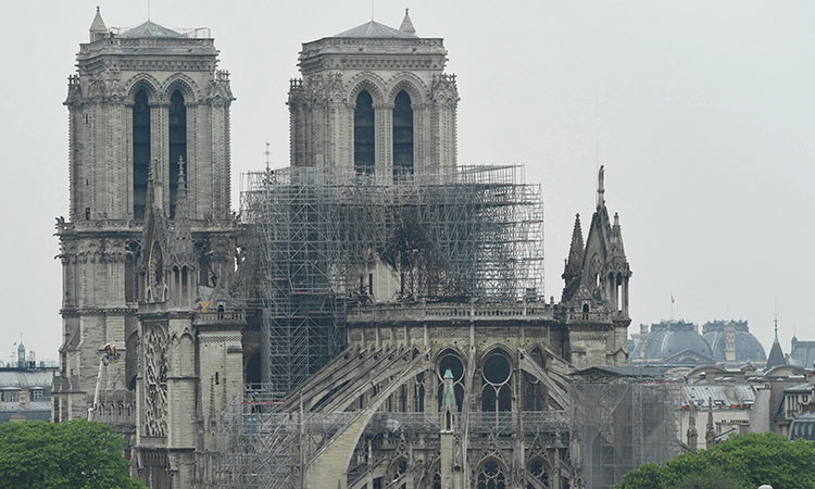 Donors pledge nearly 500m euros to rebuild Notre-Dame