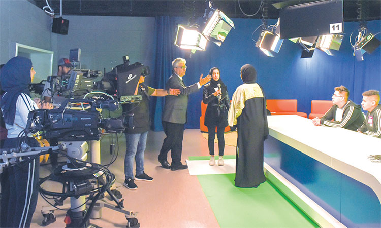 American University of Sharjah holds Media Day