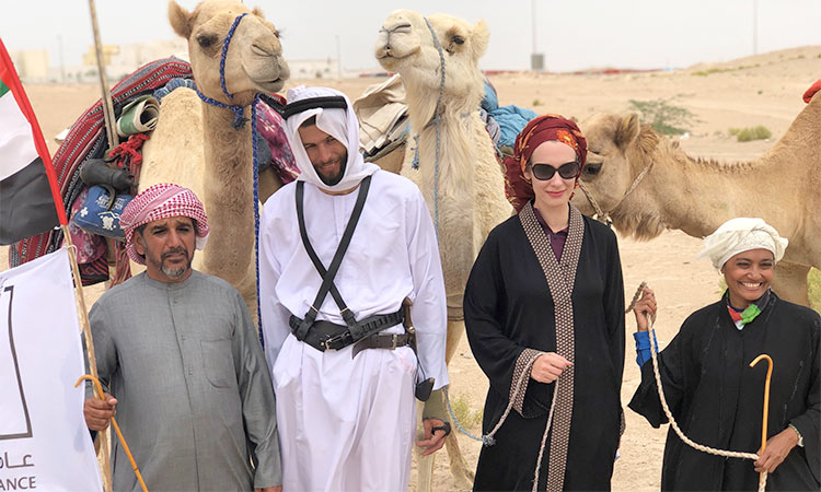 Camel voyage pays tribute to ancient Bedouin art