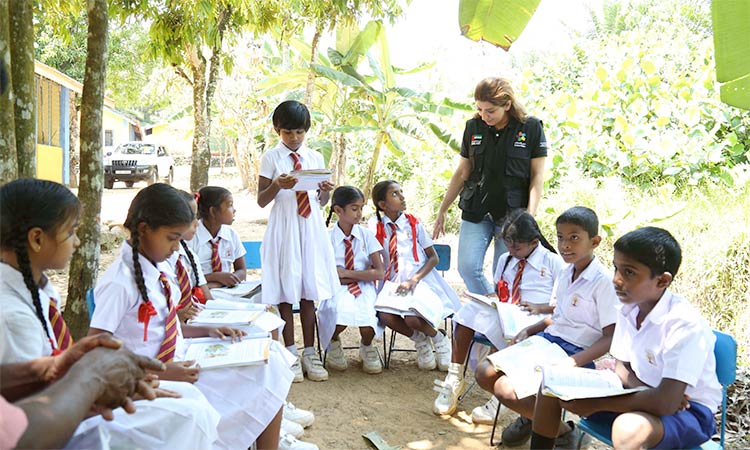 Dubai Cares runs children’s literacy programme in Lanka